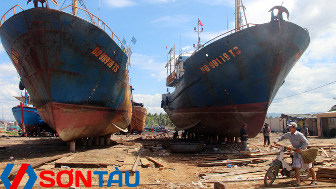 Yêu cầu chung về quy trình thi công sơn tàu biển tại Quảng Ninh