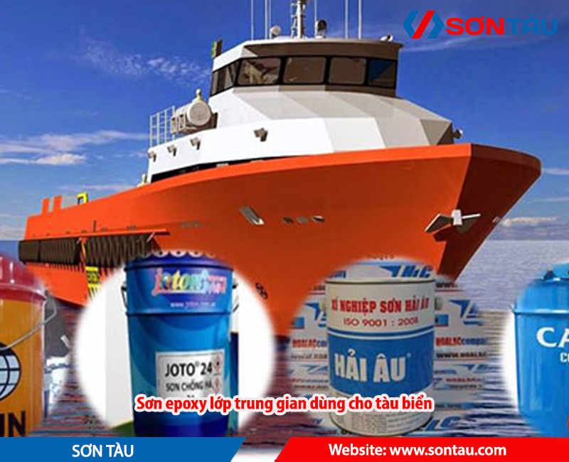 Sơn epoxy lớp trung gian dùng cho tàu biển