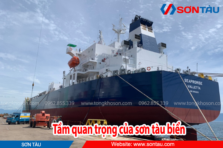 Tầm quan trọng của sơn tàu biển trong ngành hàng hải