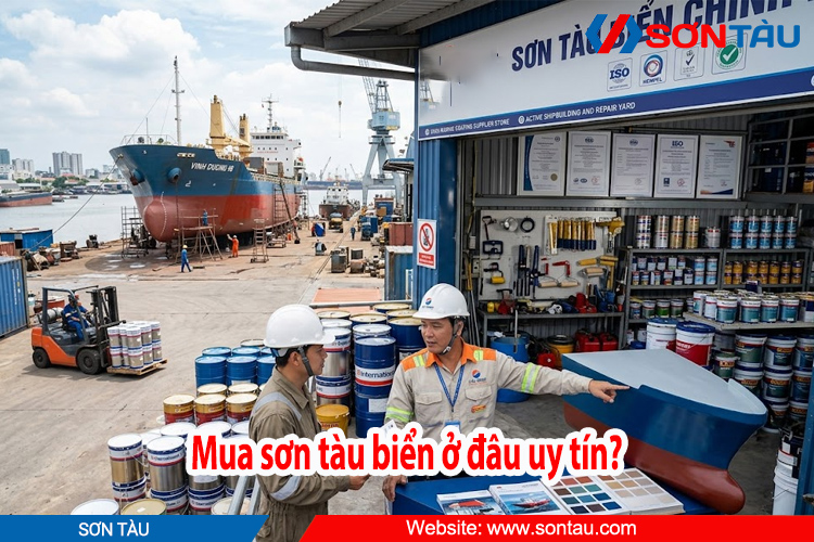 Mua sơn tàu biển ở đâu uy tín?