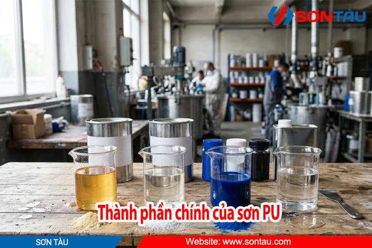 Thành phần chính của sơn PU