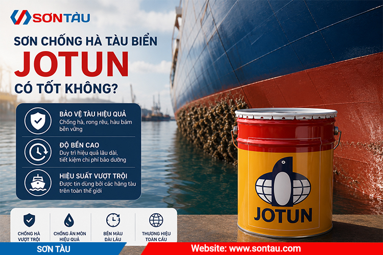 Sơn chống hà tàu biển Jotun có tốt không?