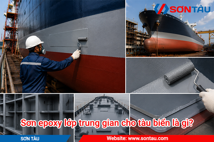 Sơn epoxy lớp trung gian cho tàu biển là gì?