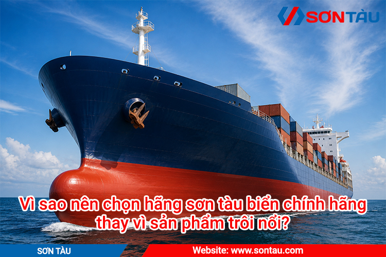 Vì sao nên chọn hãng sơn tàu biển chính hãng thay vì sản phẩm trôi nổi?