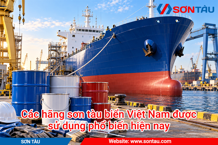 Các hãng sơn tàu biển Việt Nam được sử dụng phổ biến hiện nay
