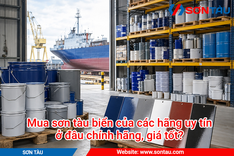 Mua sơn tàu biển của các hãng uy tín ở đâu chính hãng, giá tốt?
