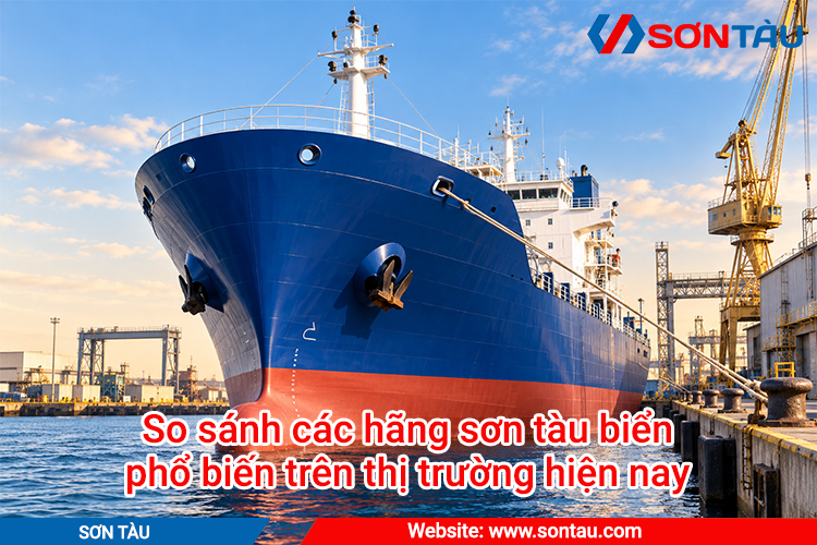 So sánh các hãng sơn tàu biển phổ biến trên thị trường hiện nay