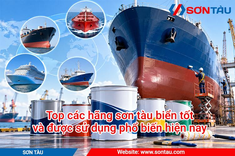 Top các hãng sơn tàu biển tốt và được sử dụng phổ biến hiện nay