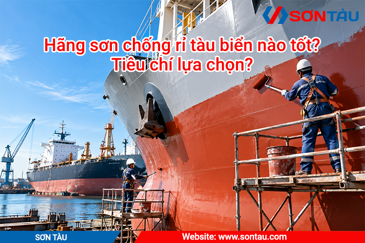 Hãng sơn chống rỉ tàu biển nào tốt? Tiêu chí lựa chọn